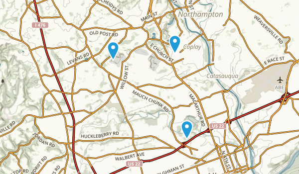 Whitehall, Pennsylvania Map