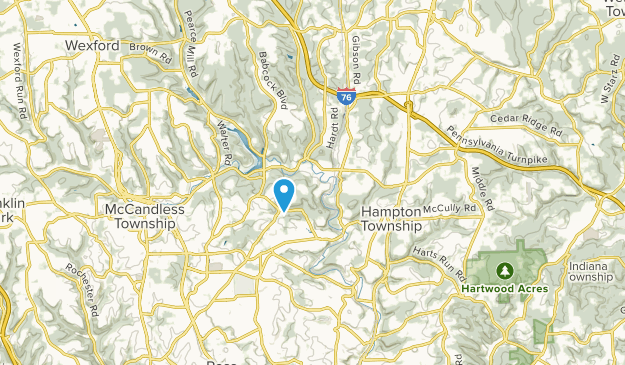 Wildwood, Pennsylvania Map
