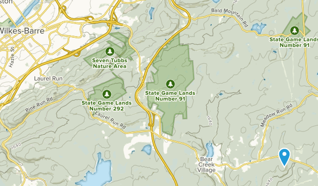 Wilkes Barre, Pennsylvania Map