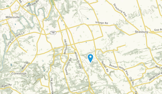 Willow Street, Pennsylvanie Map