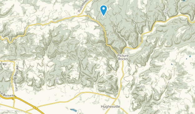 Wolf, Pennsylvania Map