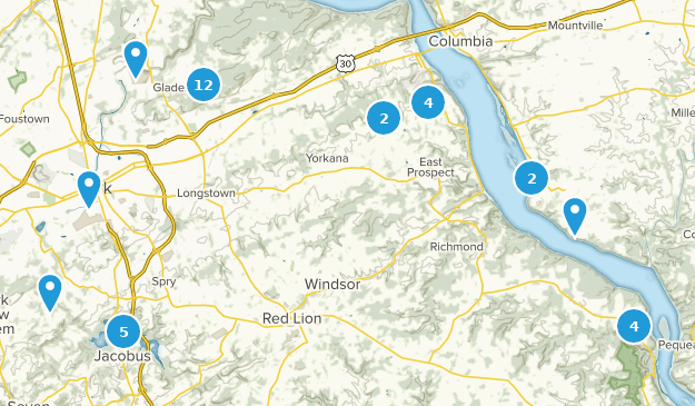 York, Pennsylvania Map