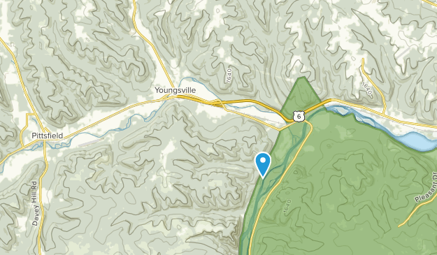 Youngsville, Pennsylvania Map