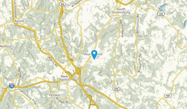 Youngwood, Pennsylvania Map