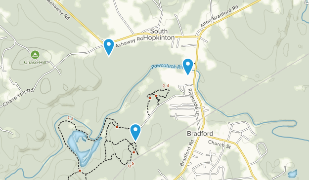 Bradford, Rhode Island Map