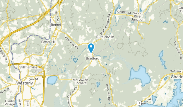 Bradford, Rhode Island Map
