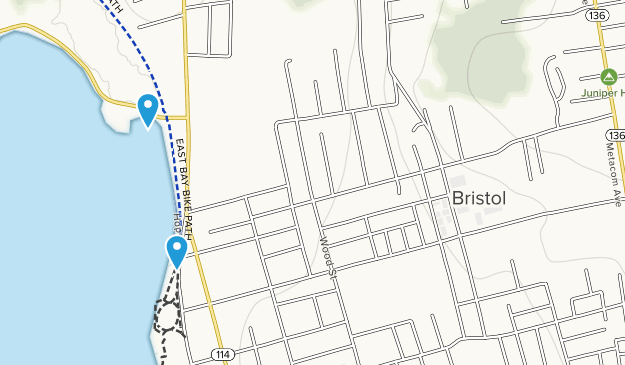 Bristol, Rhode Island Map