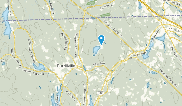 Burrillville, Rhode Island Map