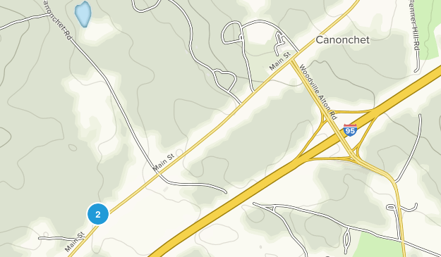 Canonchet, Rhode Island Map