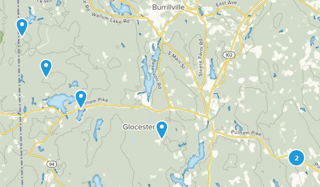 Chepachet, Rhode Island Map