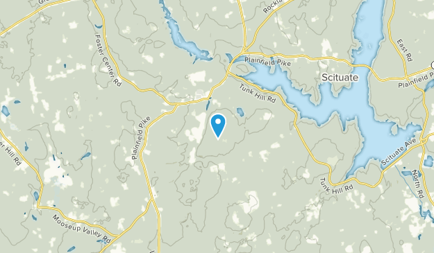 Clayville, Rhode Island Map