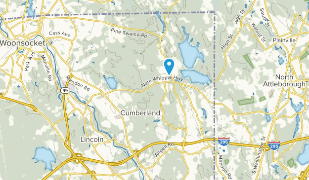 Cumberland, Rhode Island Map