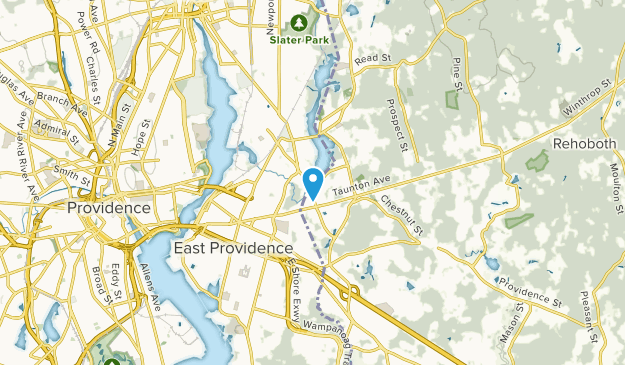 East Providence, Rhode Island Map