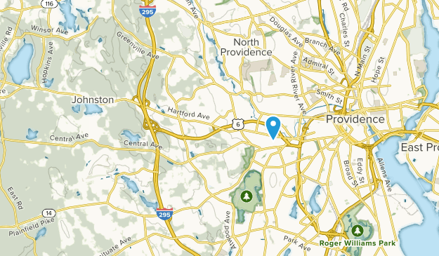 Johnston, Rhode Island Map