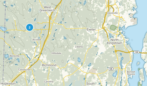 Lewis City, Rhode Island Map