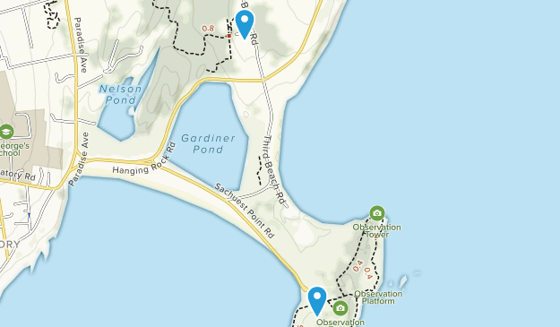 Middletown, Rhode Island Map