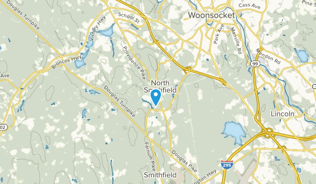 North Smithfield, Rhode Island Map