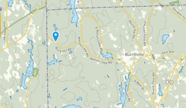 Pascoag, Rhode Island Map