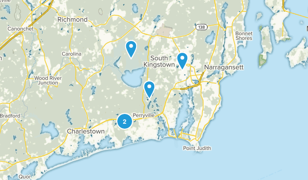 Wakefield, Rhode Island Map