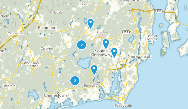 Wakefield, Rhode Island Map