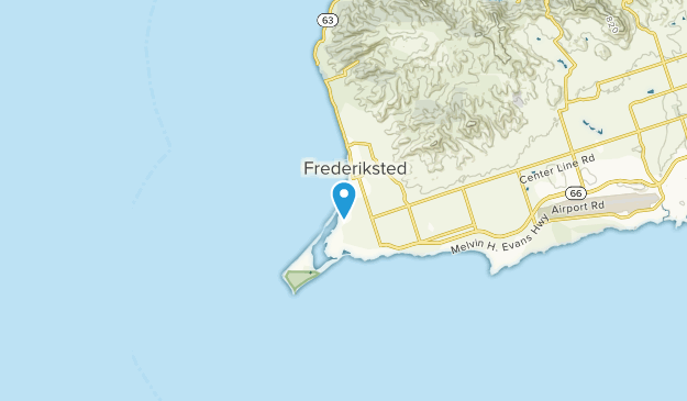 Frederiksted Southeast, Saint Croix Map