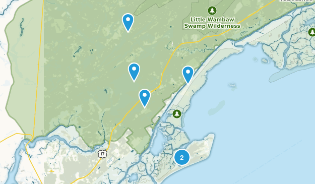 Awendaw, South Carolina Map