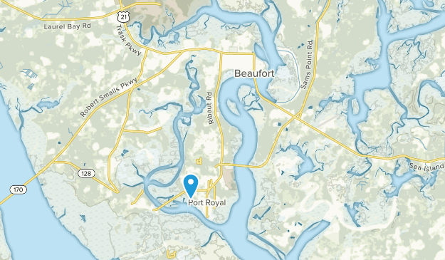 Beaufort, South Carolina Map