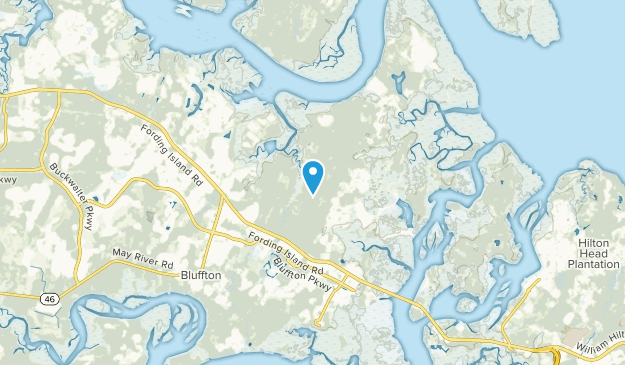 Bluffton, South Carolina Map