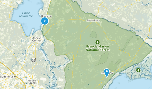 Bonneau, South Carolina Map