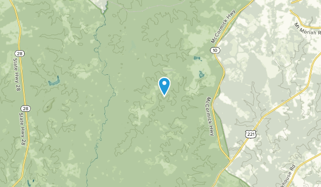Bradley, South Carolina Map