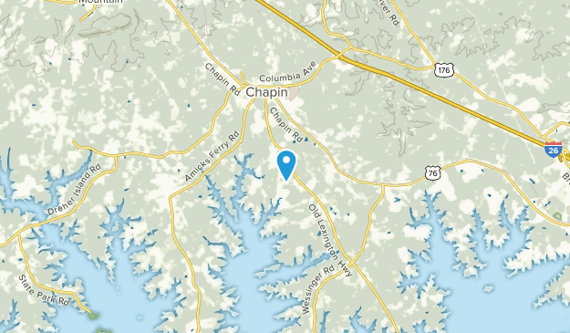 Chapin, South Carolina Map