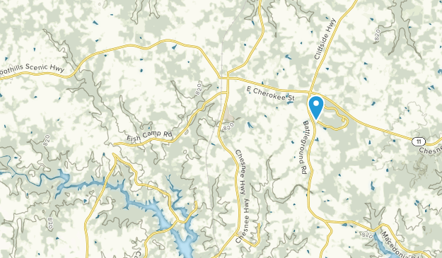 Chesnee, South Carolina Map