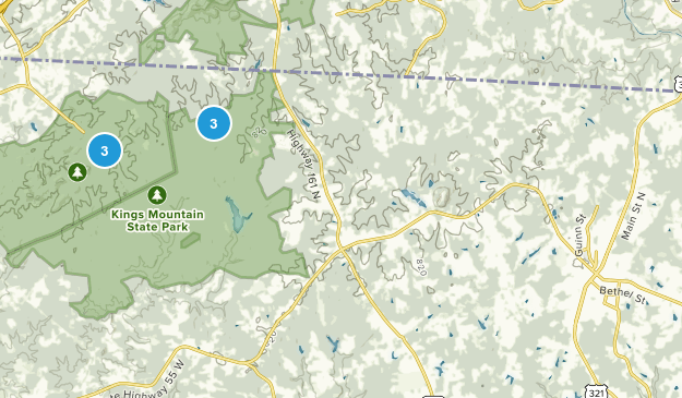 Clover, South Carolina Map