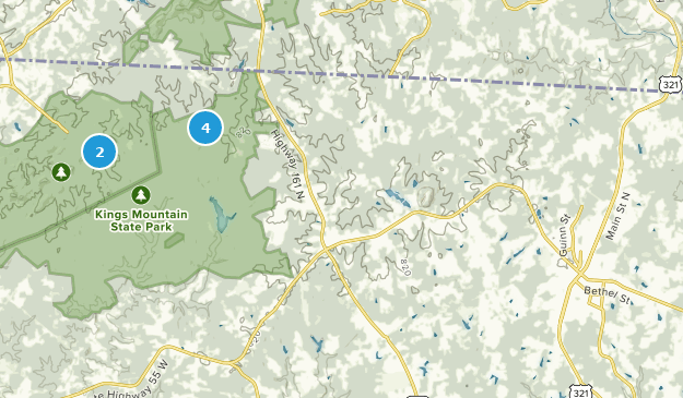 Clover, Caroline du Sud Map