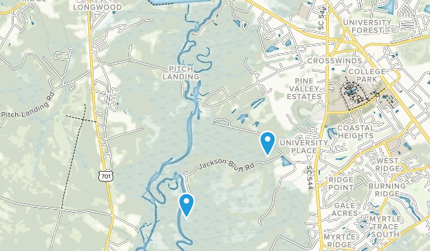 Conway, South Carolina Map