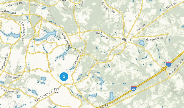 Elgin, South Carolina Map