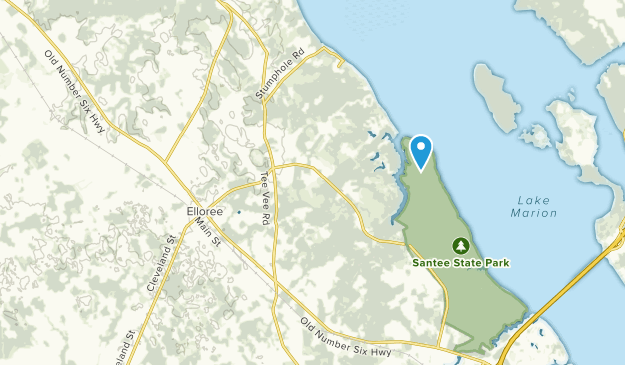 Elloree, South Carolina Map