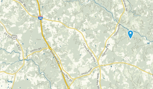 Enoree, Caroline du Sud Map