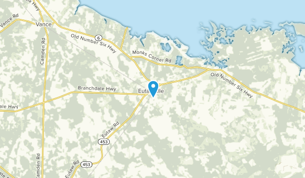 Eutawville, South Carolina Map
