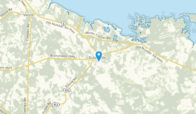 Eutawville, South Carolina Map