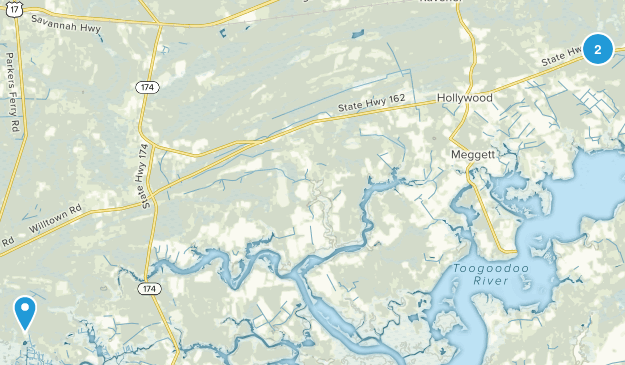 Hollywood, South Carolina Map