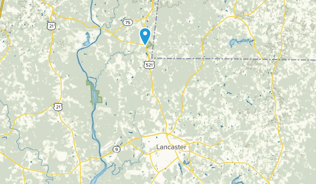 Lancaster, Caroline du Sud Map