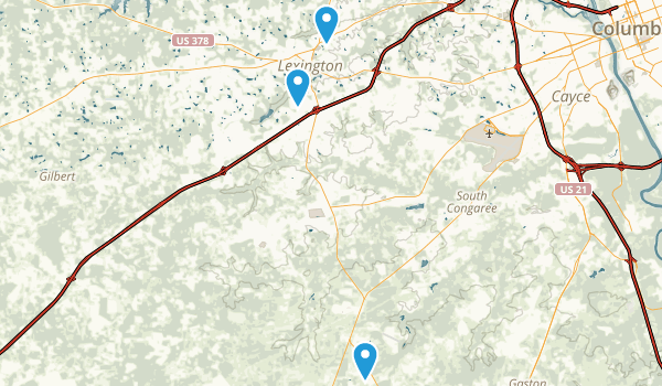 Lexington, South Carolina Map