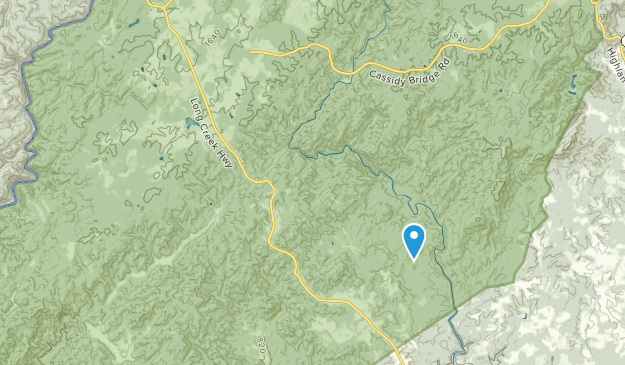 Long Creek, South Carolina Map