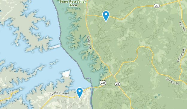 Modoc, South Carolina Map