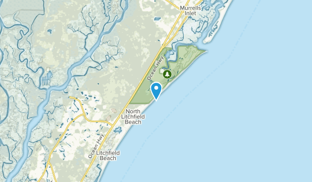 Murrells Inlet, South Carolina Map