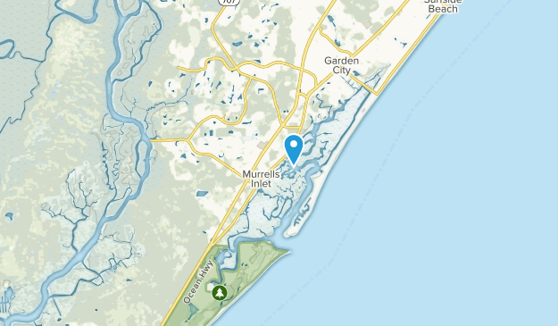 Murrells Inlet, Caroline du Sud Map
