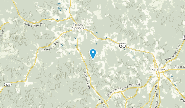 Oakhurst, South Carolina Map