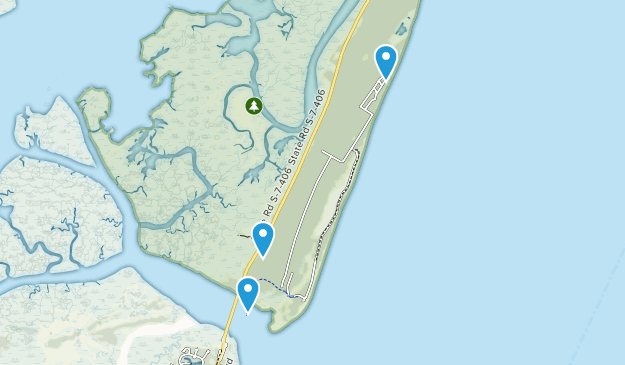 Oceanmarsh Subdivision, South Carolina Map