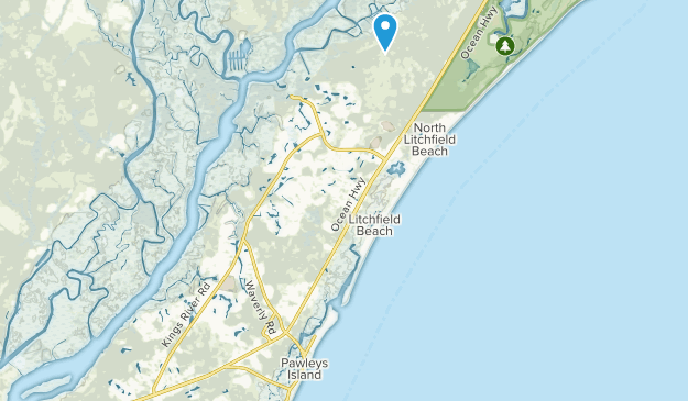 Pawleys Island, South Carolina Map